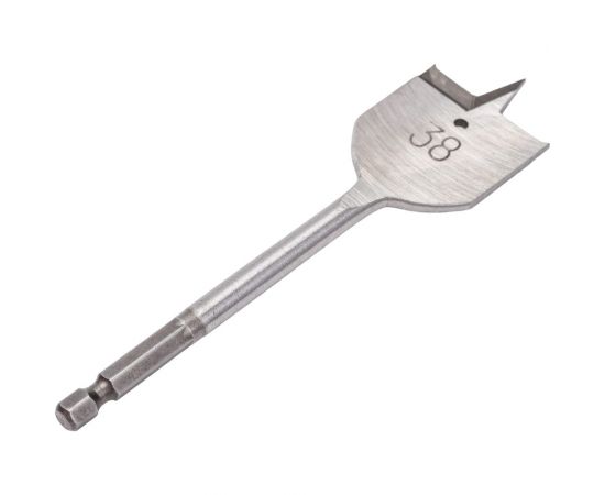 Сверло перовое по дереву (38х152 мм; HEX1/4) Heller 19068 – изображение 4