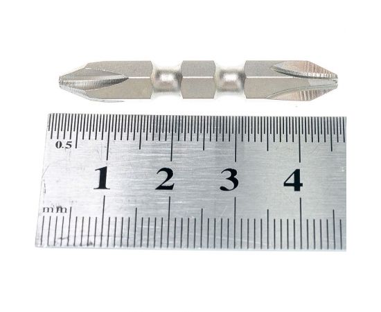 Вставка двухсторонняя Phillips (PH2; 45 мм; 1/4) KING TONY 134502P – изображение 4