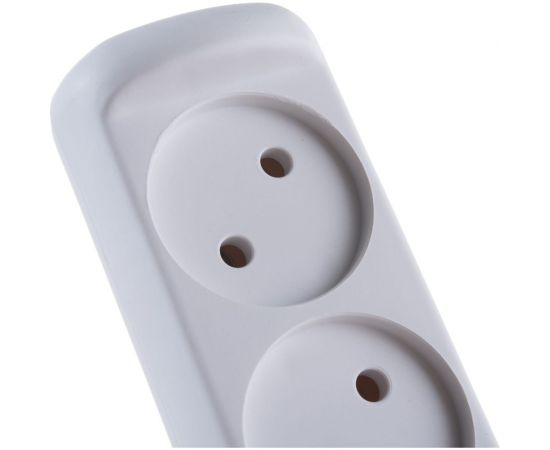 Удлинитель ЭРА U-5-3m Россия без зазeмления, 2х1мм2, 10А, ПВС, 5гн, 3м Б0028364 – изображение 5