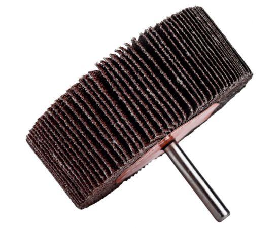 Щетка лепестковая абразивная ROXTOP на шпинделе (80х30х6 мм; Р60) RoxelPro 133845 – изображение 5