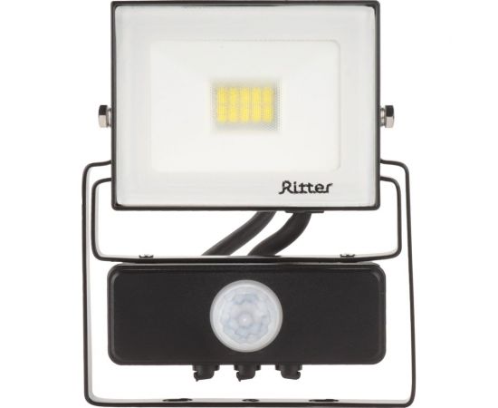 Светодиодный прожектор RITTER серия PROFI 230В 20 Вт 6500К 2000Лм IP65 с датчиком движения черный 53420 8 – изображение 5