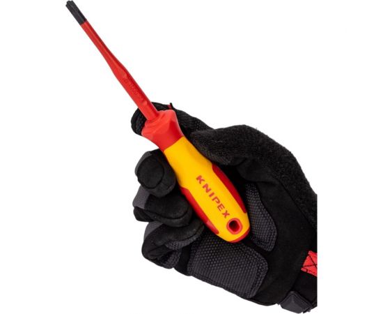 Набор отвёрток KNIPEX VDE, тонкие, 6 предметов, SL2.5/4, PlusMinus PH/S PZ/S 1/2 KN-002012V05 – изображение 6