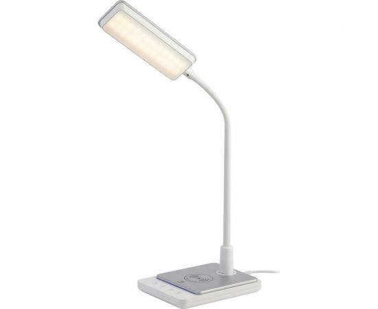 Настольный светодиодный светильник ЭРА NLED-499-10W-W с основанием, белый Б0052776 – изображение 6