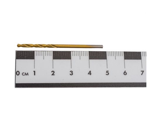 Сверло по металлу с титановым покрытием Profi 2x49 мм, 10 шт CUTOP 52-427 – изображение 6