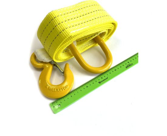 Корозащитный строп ТамбовТехСнаб 14 т, 1 м, крюк/кольцо 7930105413135 – изображение 6