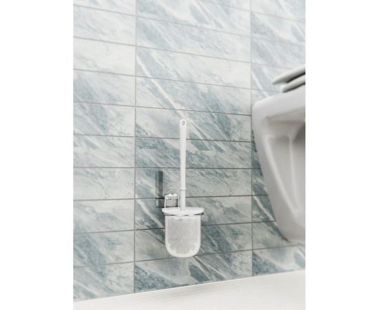 Ершик для унитаза Kleber настенный на силиконовом креплении пластиковый Lite KLE-LT020 – изображение 7