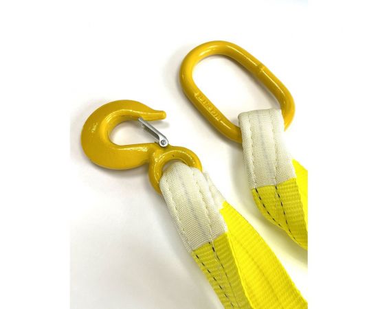 Корозащитный строп ТамбовТехСнаб 14 т, 1 м, крюк/кольцо 7930105413135 – изображение 9
