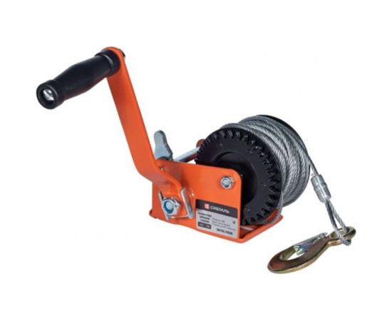 Ручная барабанная лебедка Сибталь модель LRB, 250 кг, канат 10 м 070 0028 0250 
