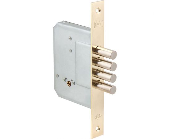 Врезной крестообразный замок KALE KILIT 189/4MF (52 мм) латунь, 5 ключей 1088 