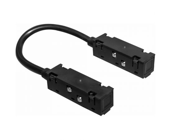Коннектор питания ЭРА TRM20-CPC-B угловой для магнитной трековой системы NOVA 48V черный, Б0054796 