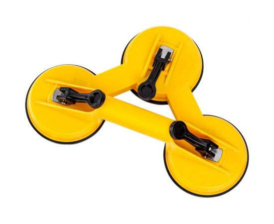 Присоска для стекла DELI DL-XP23 тройная, диаметр присосок 3x118мм, всасывание 120кг 104578 