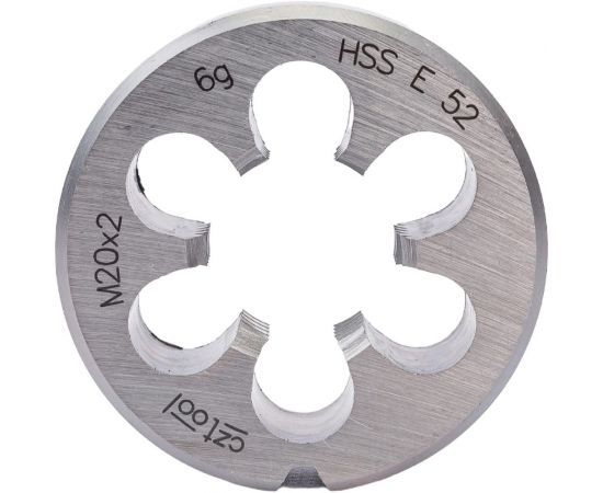 Плашка Bucovice Tools M 20 Шаг 2.0 HSSE 45x14мм 290201 