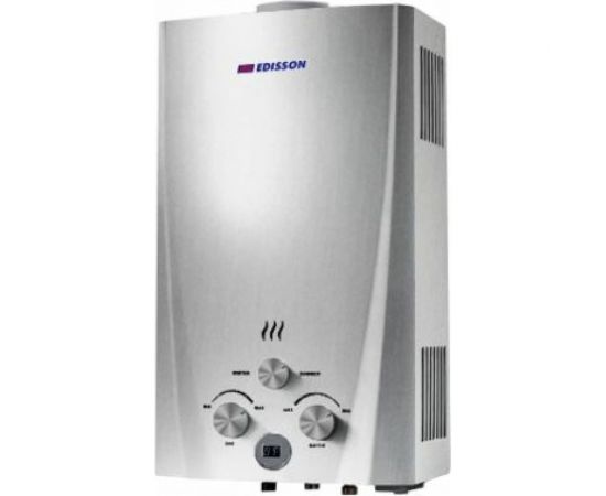 Газовый проточный бытовой водонагреватель Термекс EDISSON F 20 D (silver) ЭдЭБ00727 