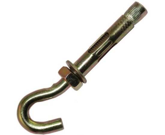 Анкерный болт с крючком Метизный двор M8/10x120, 30 шт. 4690441029973 