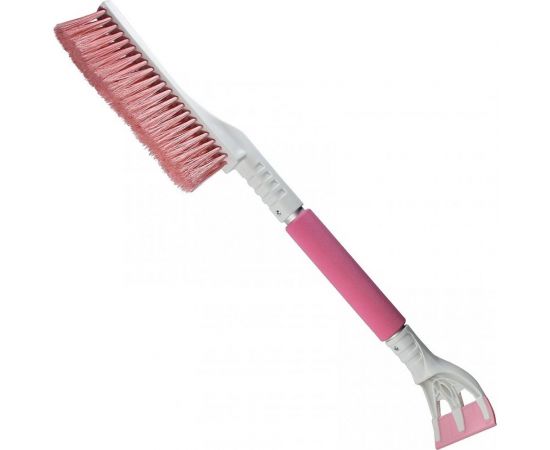 Щетка для снега Nova Bright Li-Sa cо скребком, поролоновая ручка, расщепленная щетина 61 см LS211/2 44408 