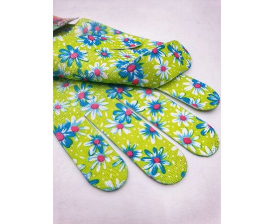 Вязаные садовые перчатки Удачный Сезон размер M SP-002 – изображение 2