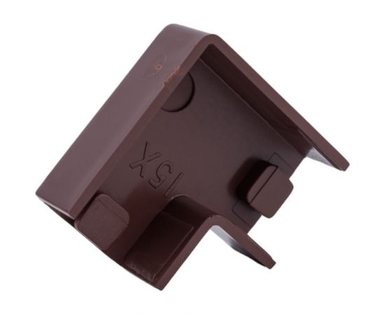 Поворот EKF Plast PROxima, 90 градусов, 15х10, 4 шт, под темное дерево abd-15-10x4 – изображение 2