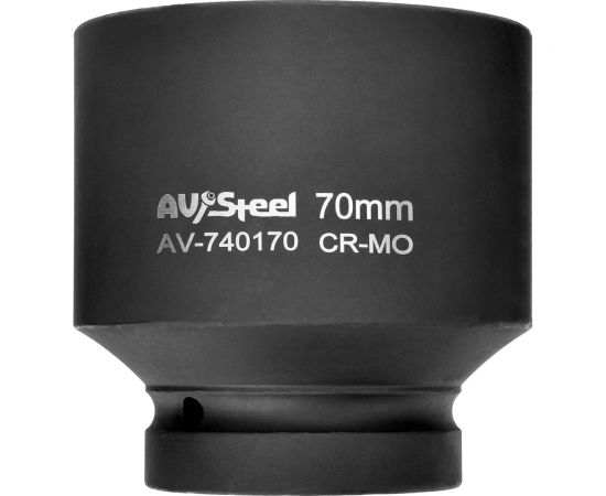 Головка ударная шестигранная удлиненная (70 мм; 1DR) AV Steel AV-740170 – изображение 2