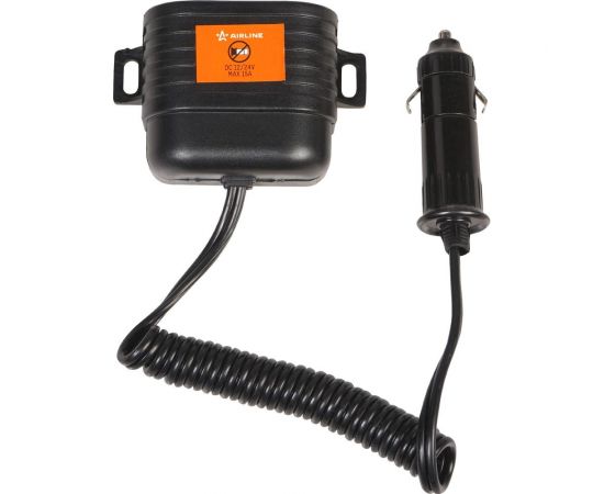 Прикуриватель-разветвитель Airline 15А на 2 гнезда с витым шнуром ASP-15A-10 – изображение 2