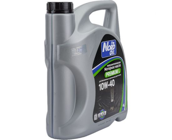 Моторное масло NORD OIL Premium L 10W-40 SL/CF, 4л NRL030 – изображение 2
