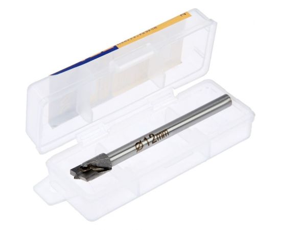 Сверло Форстнера (12 мм; твердосплавные пластины; цилиндрический хвостовик) ТУНДРА 2603017 – изображение 2