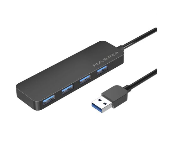 USB концентратор Harper HUB-04P Black H00003291 – изображение 2