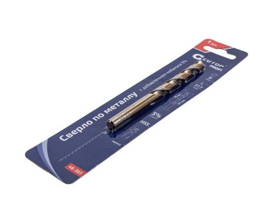 Сверло по металлу с кобальтом (8х75х117 мм) CUTOP 48-383 – изображение 2