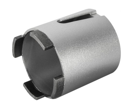 Коронка алмазная Профи по бетону 72 мм, SDS-plus, безударная, 4 сегмента высотой 10 мм ПРАКТИКА 908-245 – изображение 2