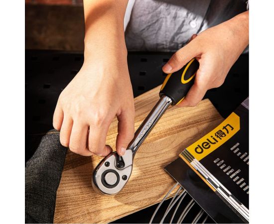 Ключ-трещотка DELI DL2521 1/2 98326 – изображение 3