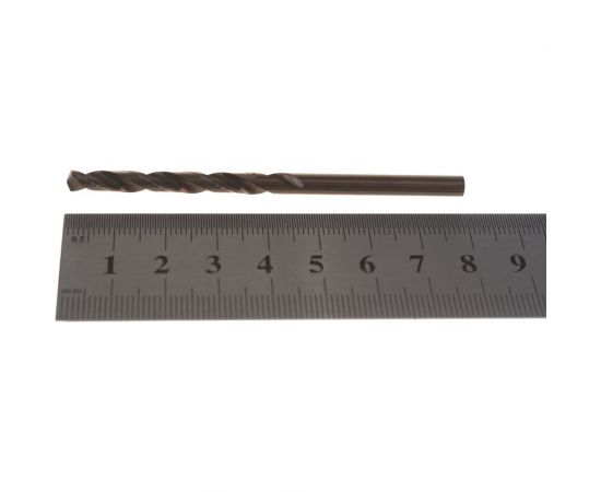 Сверло по металлу Cobalt 5% Professional (4.5х47х80 мм; Р6М5К5) АвтоDело 15220 – изображение 3
