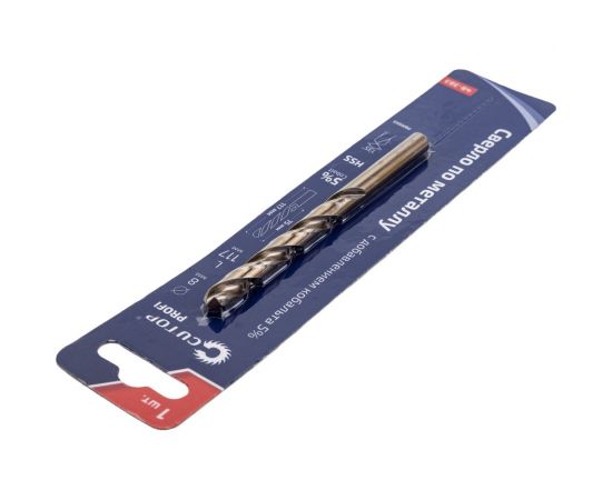 Сверло по металлу с кобальтом (8х75х117 мм) CUTOP 48-383 – изображение 3