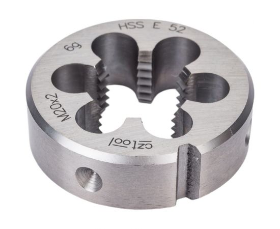 Плашка Bucovice Tools M 20 Шаг 2.0 HSSE 45x14мм 290201 – изображение 3