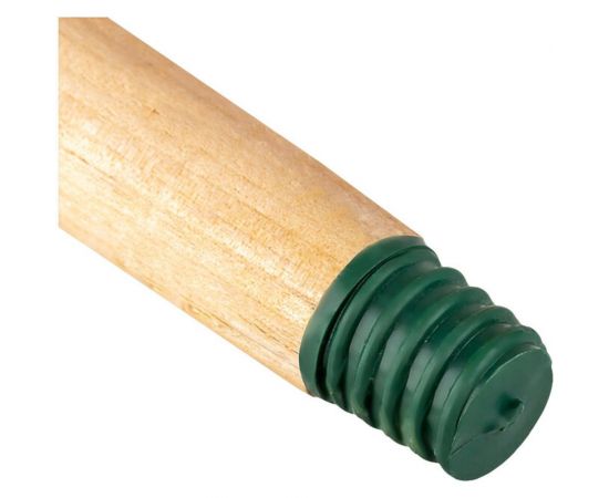 Метла для улицы OfficeClean плоская распушенная, с деревянным черенком 120 см 321503 – изображение 4