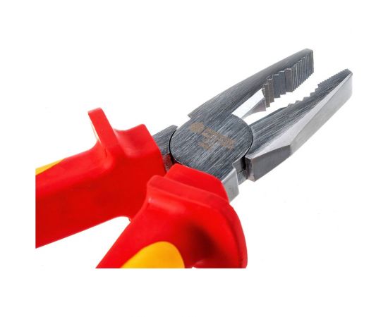 Комбинированные плоскогубцы Волжский Инструмент 180 мм, диэлектрические 5707026 – изображение 4