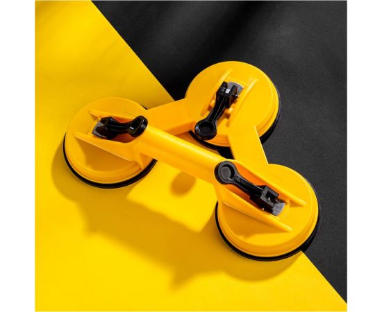 Присоска для стекла DELI DL-XP23 тройная, диаметр присосок 3x118мм, всасывание 120кг 104578 – изображение 6