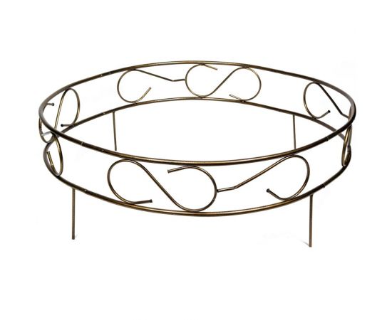 Заборчик Sadagro клумба Прямая 4 секции, бронза 8429 