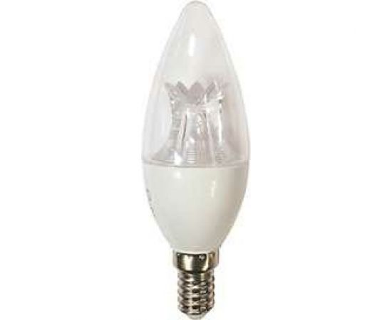 Светодиодная лампа Ecola candle LED Premium 8,0W 220V E14 6000K прозрачная свеча с линзой композит 105x37 C4QD80ELC 