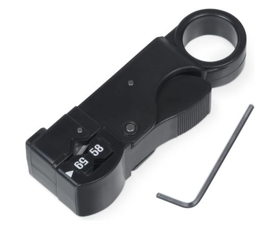 Инструмент для зачистки коаксиального кабеля Cabeus RG-58,59,62 HT-312B 