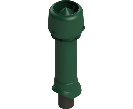 Вентиляционный выход Татполимер ТР-86.110/160/700 (с утеплителем; зеленый) 29317 