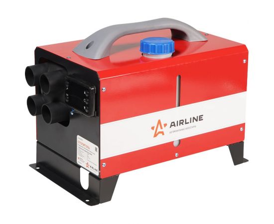 Воздушный автономный переносной отопитель Airline 12 В, 5000 Вт, дизель, металл. корпус (квадратный) AEAZ005 