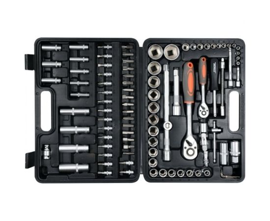 Набор инструментов STHOR 1/2 94 предмета пластиковый кейс 58687 