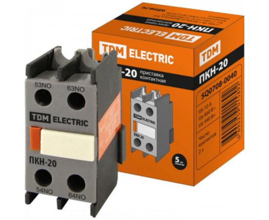 Контактная приставка TDM ПКН-20 2з SQ0708-0040 