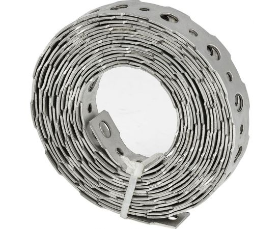 Перфорированная лента VORMANN 16x0,9 мм, 3 м, нержавеющая сталь 011401016 