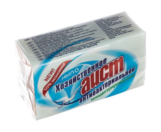 Антибактериальное хозяйственное мыло АИСТ 200 г 4304010015 604856 