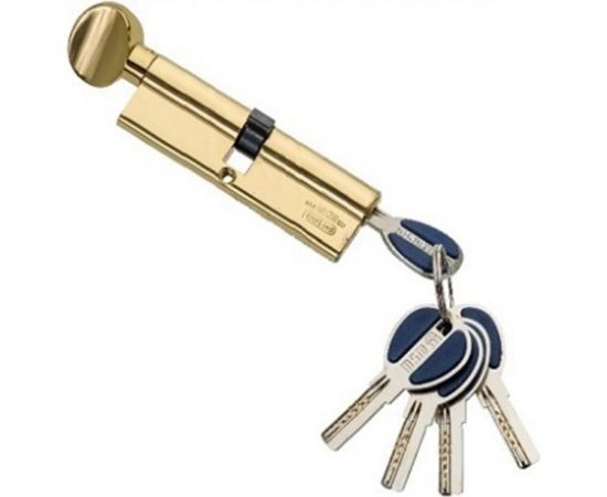 Цилиндровый механизм MSM перф. ключ-вертушка, CW 80 мм PB 7622 