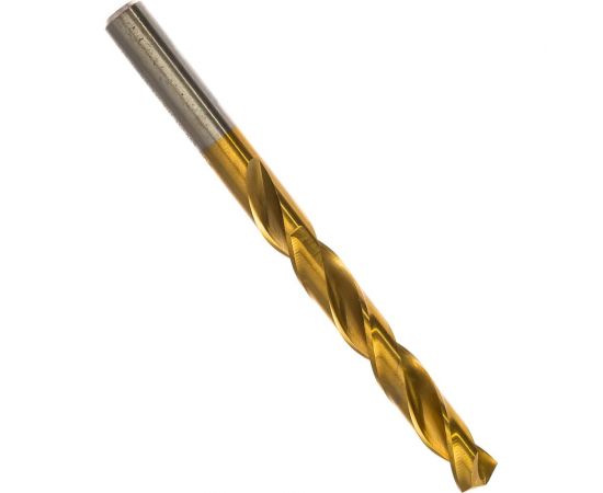 Сверло по металлу Профоснастка 12 мм HSS M2 TIN/135 DIN 338, 1 шт., №287 30201127 