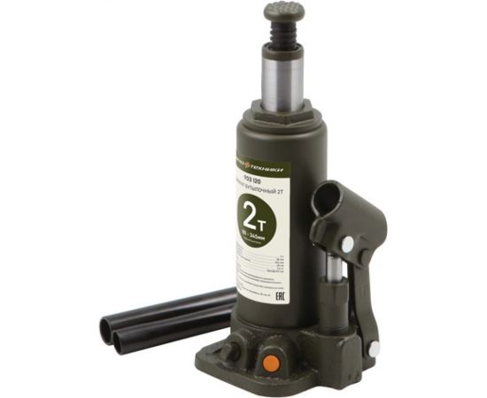 Гидравлический бутылочный домкрат Дело Техники 2 т, 181-345 мм 903120 – изображение 2