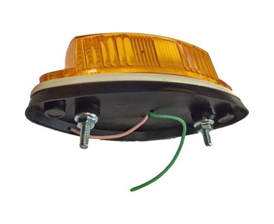 Боковой габаритный светодиодный фонарь ДАЛИ-авто, желтый с прокладкой ГФ2-00LED DA-02152 – изображение 2