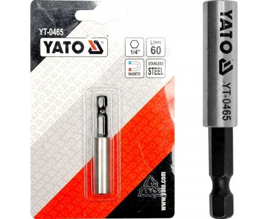 Держатель магнитный (60 мм; 1/4) YATO YT-0465 – изображение 2