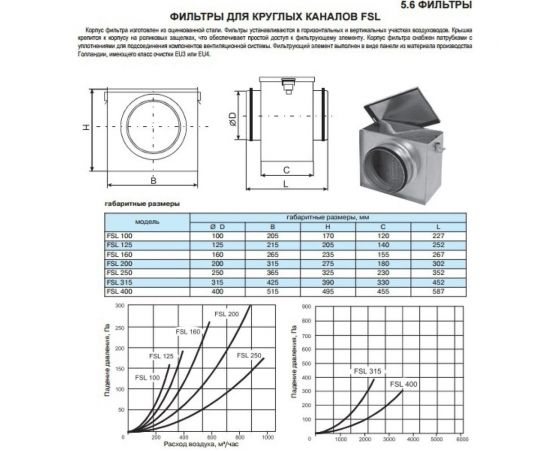 Фильтр круглый DSL 315 Diaflex УФ-00034481 – изображение 2